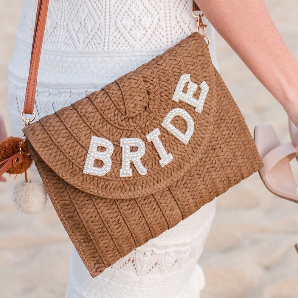 Bride Straw Purse